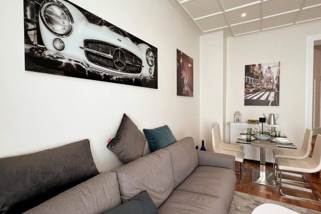 Soul-Apartment Terrasse Privat-Parkplatz Boxspringbett 55Zoll Tv Wlan Leipzig Extérieur photo