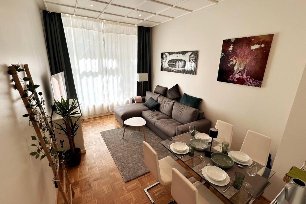 Soul-Apartment Terrasse Privat-Parkplatz Boxspringbett 55Zoll Tv Wlan Leipzig Extérieur photo