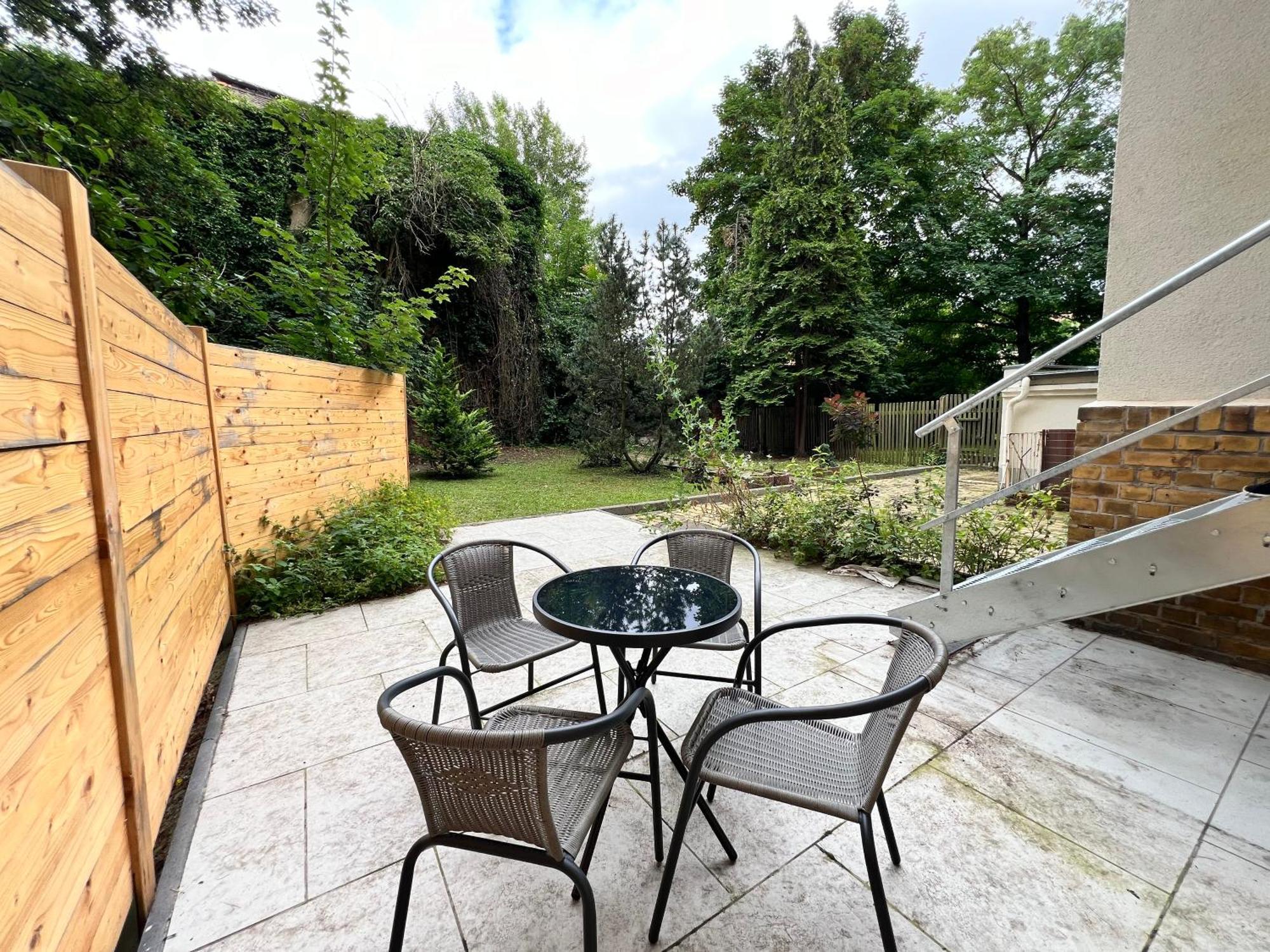 Soul-Apartment Terrasse Privat-Parkplatz Boxspringbett 55Zoll Tv Wlan Leipzig Extérieur photo
